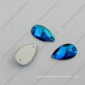 Flat Back Drop Blue Sew on Rhinestone From China Supplier